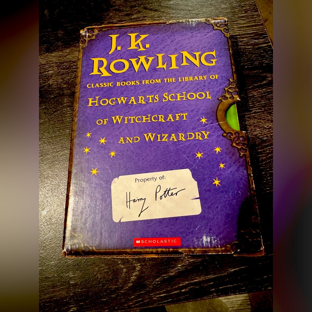 J.K. Rowling Classic Books From Hogwarts School of Witchcraft And Wizardry